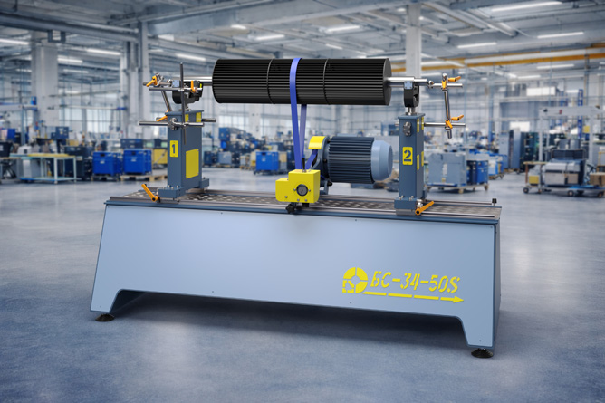 Above-resonance balancing machine BS-34-50S Above-resonance balancing machine BS-34-50S
