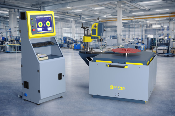 Agricultural machinery balancing machine BS-В-600