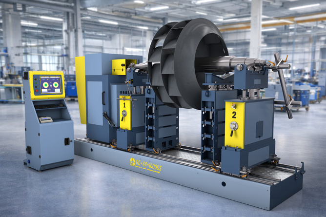 Above-resonance balancing machine BS-44-10000S Above-resonance balancing machine BS-44-10000S