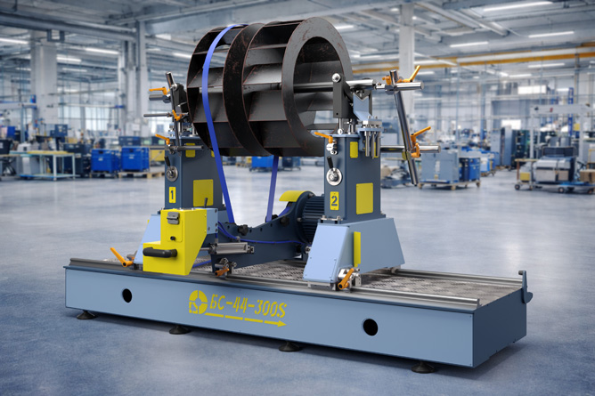 Above-resonance balancing machine BS-44-300S Above-resonance balancing machine BS-44-300S