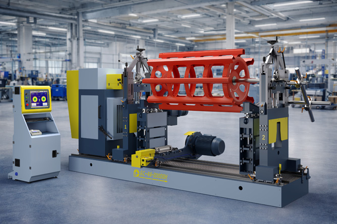 Agricultural machinery balancing machine BS-44-20000H