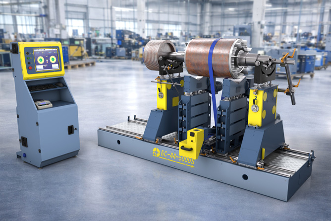 Above-resonance balancing machine BS-44-5000S Above-resonance balancing machine BS-44-5000S
