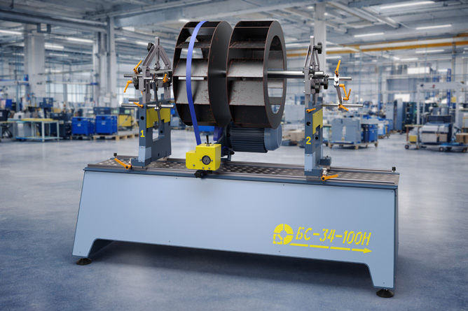 Agricultural machinery balancing machine BS-34-100H