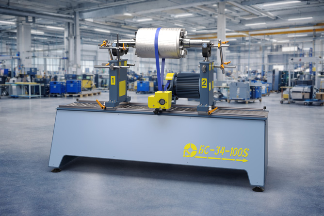 Above-resonance balancing machine BS-34-100S Above-resonance balancing machine BS-34-100S